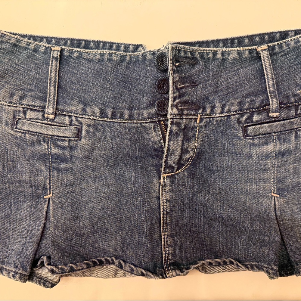 Abercrombie & Fitch Blue Denim Skirt